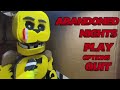 Abandoned Nights(fnaf fan game title screen testing)