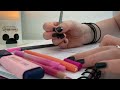 Highlighting & writing notes ASMR pink stationary 💕 Help me take notes! ✨Study session 7 🤍