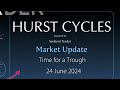 Time for a Trough - Hurst Cycles Market Update - 24 June 2024