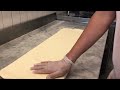 Easiest way of laminating croissant dough no rest needed in every folds.