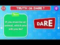 Truth or Dare Funny Questions Edition 😇😈 | Interactive Game