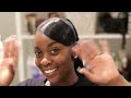 HOW I GET MY PIXIE TO PONYTAIL!| SIDE SWOOP PONYTAIL ON SHORT HAIR!|