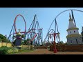 Naga | PortAventura Park | B&M Inverted Coaster | NoLimits2