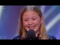 Little girl takes on a very HARD SONG and gets a HUGE GOLDEN BUZZER