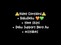 🛠Deku Support Hero🛠 •Au• BakuDeku🧡💚 •Mini movie• •MHA/BNHA•