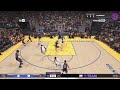 NBA 2K24 Tatum blows by CP3