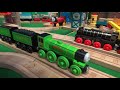 Our BIGGEST Thomas and Friends Wooden Railway Playset EVER! | SUPERTRAINS 2018 Booth!