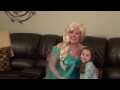 Surprising our daughter McKensie with a trip to Disney World by Queen Elsa from Frozen