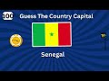 Can you guess the country's capital in just 5 sec | FlashQuiz