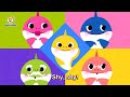 Five Little Sharks Jumping on the Bed | +Compilation | Best Nursery Rhymes | Baby Shark Official
