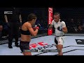 Joanna Jędrzejczyk vs Jéssica Andrade Full Fight - EA Alter Egos: Hall of Fame