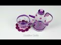 DIY Beautiful Tea Flask & Cup making Idea Using Plastic Bottle | Kreative Crafts