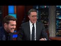 Michael Bublé Sings With Stephen Colbert On A Classic Sea Shanty, 