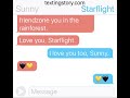 Sunny and Starflight Text, Fatespeaker Gets Mad (Starflight can See)