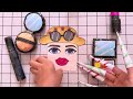 [🍀Paperdiy🍀] Roblox Makeup Baddies with Kuromi cosmetic Blindbag 🔇no music ASMR Satisfying💕