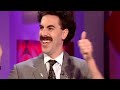 Sacha 'Borat' Baron Cohen Asks Melanie 
