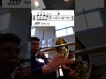 Arabesque from a 2nd Trombonist's Perspective