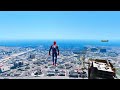 GTA 5 Epic Ragdolls | Spiderman and Colorful Spiderman Jumps/fails (Euphoria Physics Funny Ragdolls)