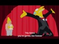 Monty Burns - It's a high to be loathed (+Lyrics)