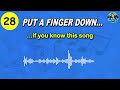 Put a Finger Down Song Edition | Do You Know ALL 40 SONGS?