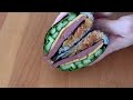 Folded Kimbap | Sushi Sandwich, Onigirazu | Easy Bento Box Lunch Ideas | Ticktock Wrap Hack | 紫菜包饭