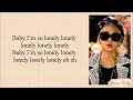 2NE1 - Lonely (Easy Lyrics)