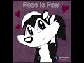 speed drawing of Pepe Le Pew