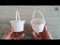 AWESOME BASKET FROM PAPER CUP | ASTONISHING DIY HANDMADE CRAFT | Paper Art | Best Display Ideas