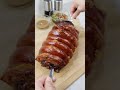 Crispy Pork Lechon Belly Roll ( Oven Roasted Pork Belly )