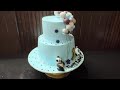 Two tier cake design | First birthday cake design | Panda cake design