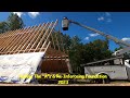Building Our A Frame Literally! #aframe    #diy #construction #offgrid   #home #woodworking #music