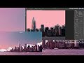 City ambience ✨ Chill vibes 🎨 Design making tutorial
