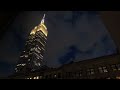 Empire State Building Day-Night Timelapse