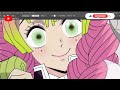 PART-2 How to Draw Mitsuri Kanroji 💗Obanai Iguro from Demon Slayer | step by step | draw anime