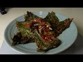 Steamed anchovies with fragrant perilla leaves