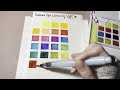 Unboxing and Swatching my new KOI Watercolors!