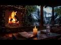 Tropical Forest Attic - Soothing Jazz Music for Sleep and Cozy Space with Light Rain