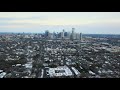 [4k] Drone Footage: Heavy Snow in Austin, TX | Winter Storm Uri
