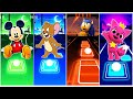 Mickey Mouse 🆚 Tom and Jerry 🆚 Sonic 🆚 Pinkfong 🎶Tiles Hop EDM Rush