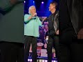 Merrill Osmond on Stage with Donny Osmond at Harrah's Las Vegas - March 11, 2023