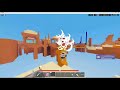 Roblox Bedwars with my noob friend