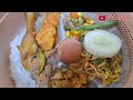 Nasi berkat kekinian Isian lengkap