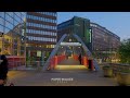 [4K｜ASMR] 🇳🇴 Oslo City Night 🌙 Let's Walk Urban Nordic Stylish Classic Street Together!