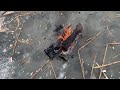 Building a Reed Shelter Waterproof | Bushcraft in Blizzard and Snow | Warm and Cozy Atmosphere