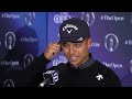 Tiger Woods' bad round but good joke with Xander Schauffele｜The Open