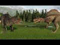 DOMINION GIGA VS JP3 SPINO - Jurassic World Evolution 2