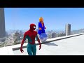 GTA 5 Water Ragdolls Rainbow Spiderman Jumps/Fails (Euphoria Physics | Funny Moments)