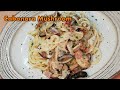 Cabonara Mushroom ( recipe )👍 Malaysia