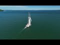 DJI Air3 footage Sailboat on Penobscot Bay 9-9-24