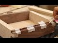 ⚡ The Special Wooden Box / Invisible Wooden Hinge - Using basic tools / Dovetail Joints